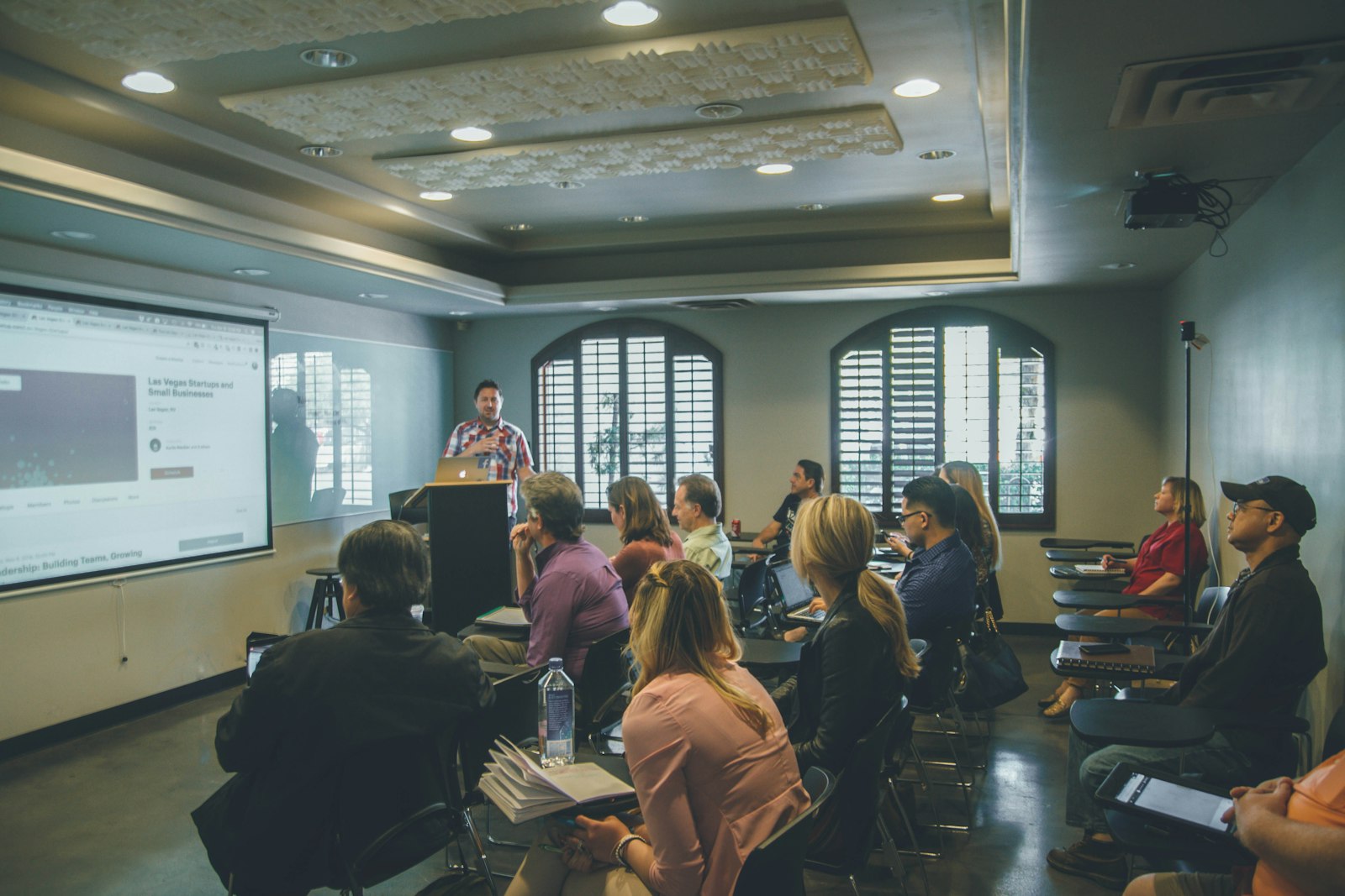 Technology expert training session